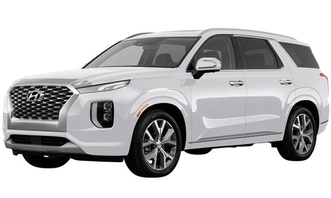 AVS 20+ Hyundai Palisade Aeroskin Hood Protector - Chrome - 622159