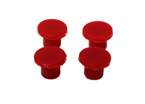 Energy Suspension Universal End Plug Set .53in Dia - Red - 9.9554R