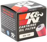 K&N Suzuki / Kawasaki / Arctic 1.75in OD x 1.719in H Oil Filter - KN-139
