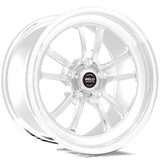Weld S70 15x10 / 5x120mm BP / 7.5in. BS Polished Wheel (Medium Pad) - Non-Beadlock - 70MP-510N75C