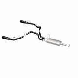 Magnaflow 09-15 Dodge Ram 1500 V8 Dual Spilt Rear Exit Black Stainless C/B Perf Exhaust - 15363
