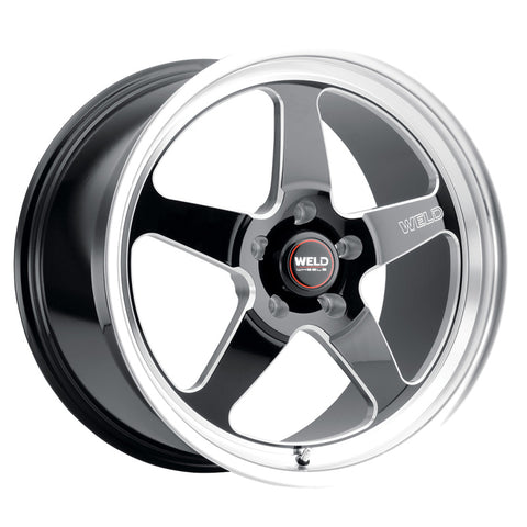 Weld S104 18X10.5 Ventura 5X120.65 ET54 BS7.9 Gloss Black MIL Dia 70.3 - S10480562P54