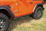 Rugged Ridge Spartan Nerf Bar Textured Black 18-20 Jeep Wrangler JL 2 Door - 11596.03