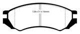 EBC 91-93 Nissan NX 2.0 (ABS) Redstuff Front Brake Pads - DP3839C