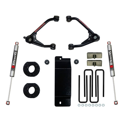 Skyjacker 2007-2013 GM 1500 4WD 3.5-4in UCA Lift Kit w/Rear Monotube M9500 Shocks - C7350PM