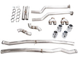 AWE Tuning BMW G90/G99 M5 Track Edition Cat-Back Exhaust - Chrome Silver Tips - 3020-42790