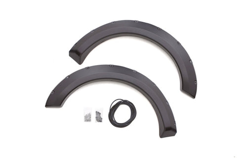 Lund 04-08 Ford F-150 RX-Rivet Style Textured Elite Series Fender Flares - Black (2 Pc.) - RX310TA