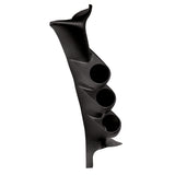 Autometer 99-06 Ford Powerstroke/SD Black Triple Pillar Z-Series Gauge Kit - 7072