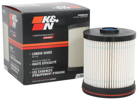 K&N 40.016in Length 3.438in OD Universal Replacement Fuel Filter - PF-5000