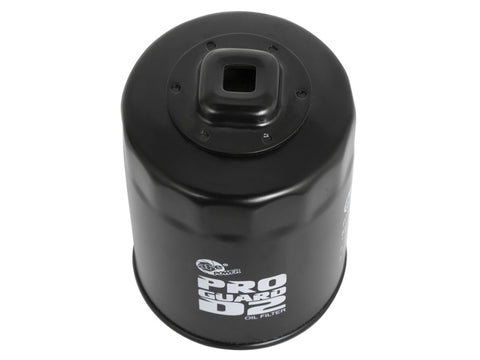aFe ProGuard D2 Oil Filter (4 Pack) 11-13 Ford F-150 V6 3.5/3.7L / V8 5.0L (w/ 3/8in Ratchet Drive) - 44-LF025-MB