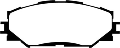 EBC 10-12 Lexus HS250h 2.4 Hybrid Greenstuff Front Brake Pads - DP21791