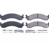 Power Stop 00-02 Dodge Ram 2500 Front Z17 Evolution Ceramic Brake Pads w/Hardware - 17-821