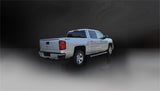 Corsa 14 GMC Sierra/Chevy Silv 1500 Crew Cab/Std. Bed 5.3L V8 Black Sport Single Side CB Exhaust - 14874BLK