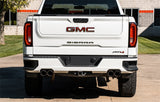 Corsa 19-25 Chevy Silverado 1500 CatBack Dual Rear Exit with Twin 4in Black Powder Ct ProSeries Tips - 21199BPC