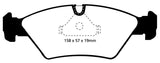 EBC 87-91 BMW M3 2.3 (E30) Yellowstuff Front Brake Pads - DP4414R