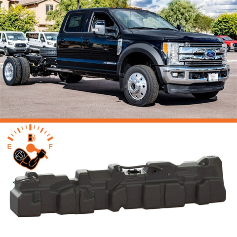 Titan Fuel Tanks 17-24 Ford 108in Cab & Chassis 54 Gallon XXL Mid-Ship Fuel Tank - 7020617