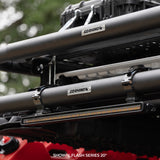 Go Rhino Xplor Flash Series Sgl Multi Function LED Light Bar (Track Mount) 20in. - Blk - 750002014CBS