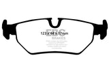 EBC 93-97 Aston Martin DB7 3.2 Supercharged Yellowstuff Rear Brake Pads - DP4690/2R