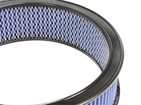 aFe MagnumFLOW Air Filters Round Racing P5R A/F RR P5R 14 OD x 12 ID x 4 H E/M - 18-11405