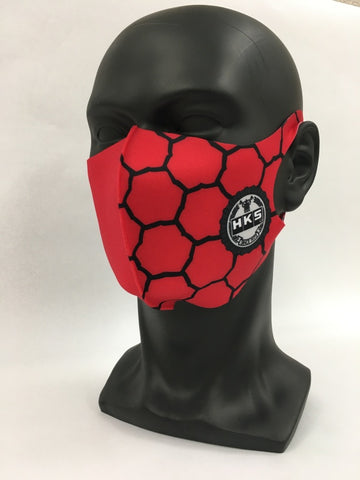 HKS Graphic Mask SPF Red - Medium - 51007-AK319
