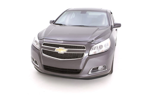 AVS 13-15 Chevy Malibu (Hood Mount) Aeroskin Low Profile Acrylic Hood Shield - Smoke - 322058