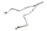 AWE Tuning 2015+ Dodge Challenger 6.4L/6.2L Supercharged Track Edition Exhaust - Use Stock Tips - 3015-11050