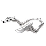 Stainless Power 15-17 Mustang GT Headers 1-7/8in Primaries High-Flow Cats - SM15HCAT