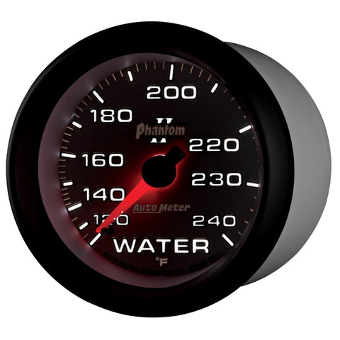 Autometer Phantom II 2-5/8in 120-240 Degree F Mechanical Water Gauge - 7832