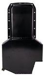 Moroso Pre-80 Chevrolet Small Block (w/2 Pc Seal) Road Race Wet Sump 7qt 7.5in Steel Oil Pan - Black - 21813