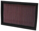 K&N Replacement Air Filter - Panel 00-07 Peugeot 307 - 33-2245