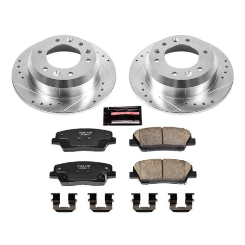 Power Stop 07-08 Hyundai Entourage Rear Z23 Evolution Sport Brake Kit - K5906