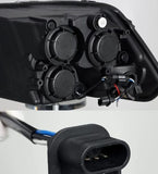 AlphaRex 09-18 Dodge Ram 1500HD PRO-Series Projector Headlights Plank Style Chrome w/Seq Signal/DRL - 880598