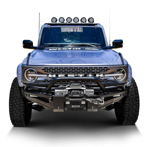 Westin 21-23 Ford Bronco (Excl. Bronco Sport) XTS Overhead Light Mount - Tex. Blk - 37-711255