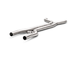 Akrapovic 15-17 Porsche Cayenne GTS (958 FL) Evolution Link Pipe Set (Titanium) - E-PO/T/3