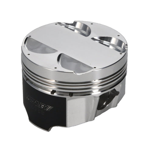 Manley 03-06 EVO VIII/IX 85mm STD Bore 8.5:1 Dish Piston Set with Rings - 618000C-4