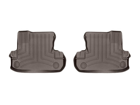 WeatherTech 2017+ Mercedes-Benz S-Class Rear FloorLiner - Cocoa (Cabriolet and Coupe) - 4710602