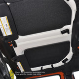 DEI 11-18 Jeep Wrangler JK 2-Door Boom Mat Headliner - 4 Piece - Gray Leather Look - 50162