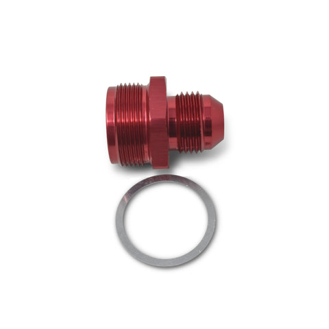 Russell Performance 1in-20 x 6 AN Male Flare Adapter (66-89 Edelbrock Q-Jets/75-89 Stock Q-Jets) - 640340