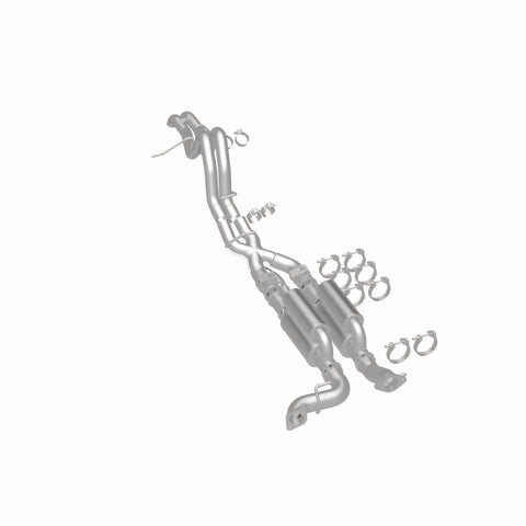 MagnaFlow System Overland Cat-Back 22-23 Ford Bronco Raptor 3.0L - 19619