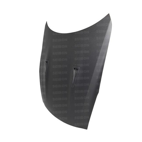 Seibon 09-10 Nissan Skyline R35 GT-R OEM-Dry Carbon Fiber Hood - HD0910NSGTR-OE-DRY