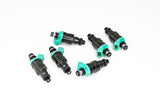 DeatschWerks Universal 1000cc Low Impedance 14mm Upper Injector - Set of 8 - 42M-14-1000-8