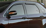 AVS 17-18 Cadillac XT5 Ventvisor In-Channel Front & Rear Window Deflectors 4pc - Smoke - 194189