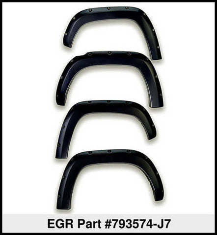 EGR 2018 Ford F150 Bolt-On Look Color Match Fender Flares - Set - Magnetic - 793574-J7