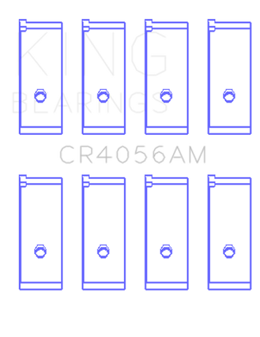 King Engine Bearings Suzuki G15A/G16A/B (Size Standard) Rod Bearing Set - CR4056AM