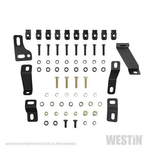 Westin 18-20 Jeep Wrangler JK Inner Fenders - Rear - Textured Black - 62-11035