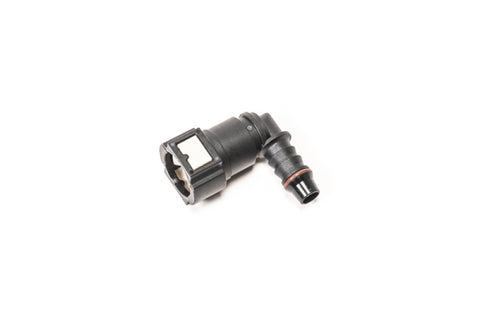 Radium Engineering 10mm SAE Female to 90deg 3/8in Barb - 14-0703