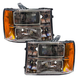 Oracle 07-13 GMC Sierra SMD HL - Square Ring Design - ColorSHIFT - 7054-330