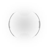 KC HiLiTES SlimLite 8in. LED Light Shield (Shield Only) - Clear - 5207