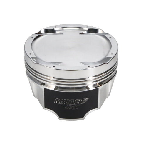 Manley 08+ Mitsubishi 4B11T 86mm STD -11cc Dome 9.0:1 CR Turbo Tuff Series Piston Set w/ Rings - 624200CE-4
