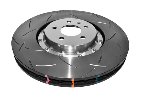 DBA 14-17 Audi A8 Quattro 4.0L 5000 Fully Assembled 2-Pc Silver Hat T3 Slot Rotor 380mm x 36mm - 52774SLVS